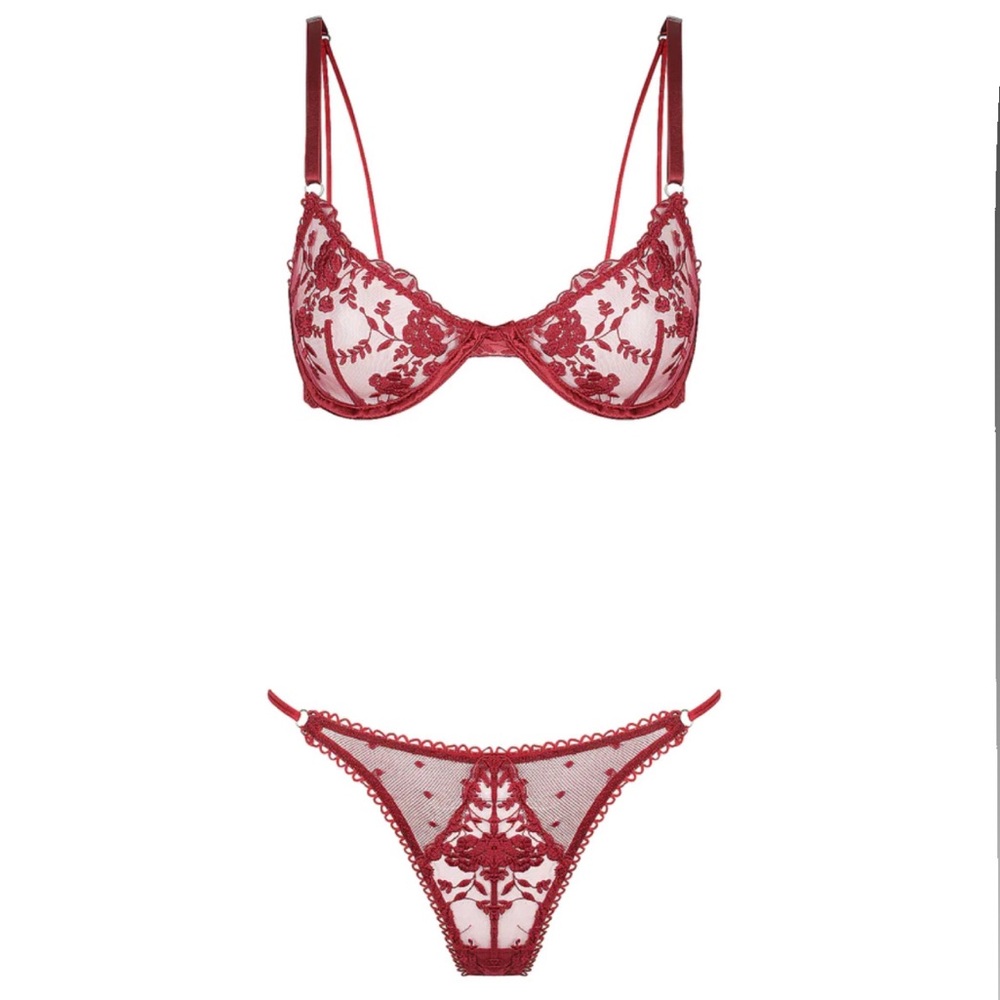 KAT THE LABEL ✨VIRAL✨ | Nicolette Lace Bra Set